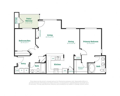 this floor plan is an approximation of our renovated floor plan